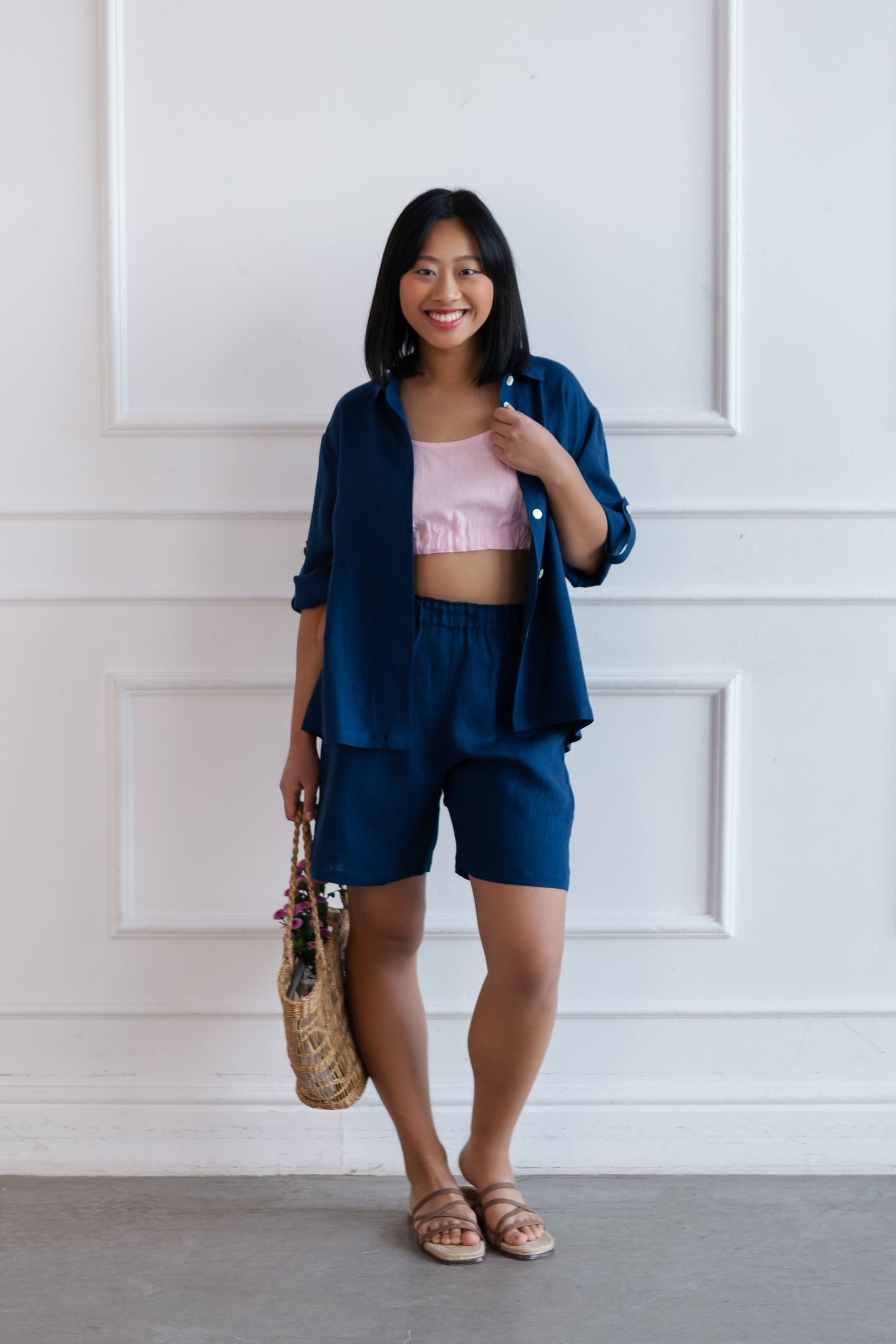 Linen Loungewear Set HARLEY for Summer Adventures