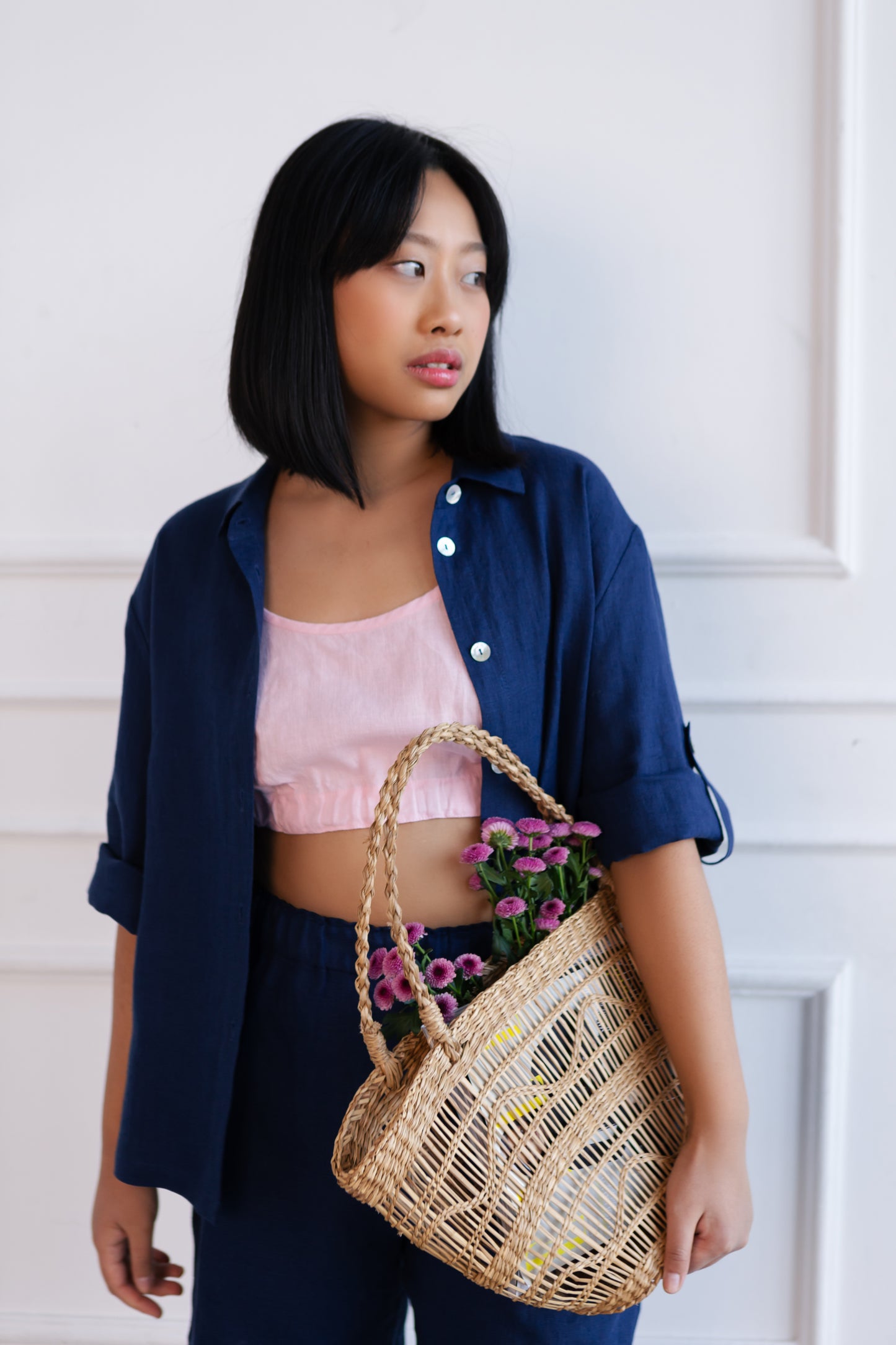 Linen Loungewear Set HARLEY for Summer Adventures