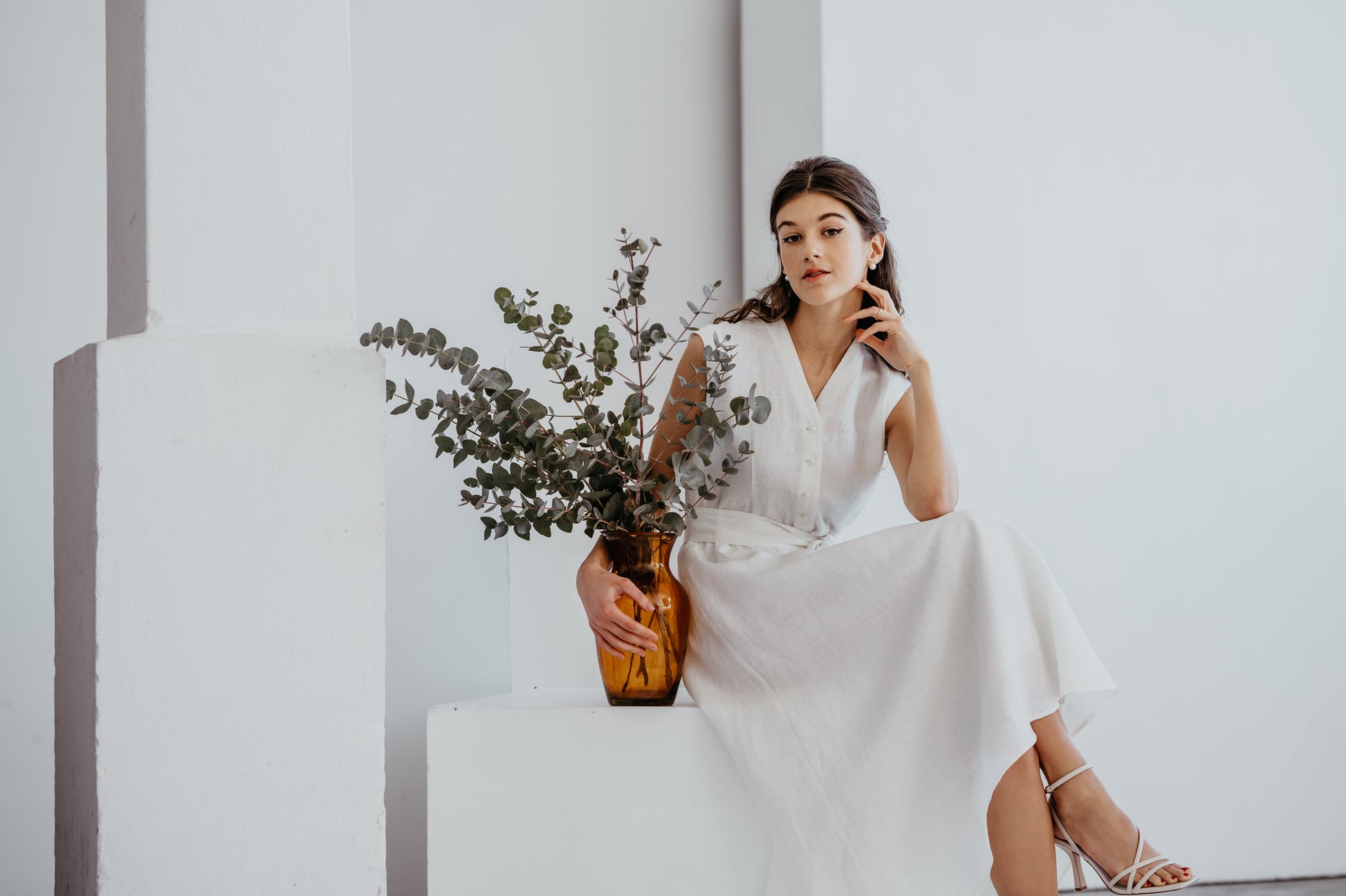 Bohemian Wedding Dress MAGNOLIA/ Vintage Style Bride Dress
