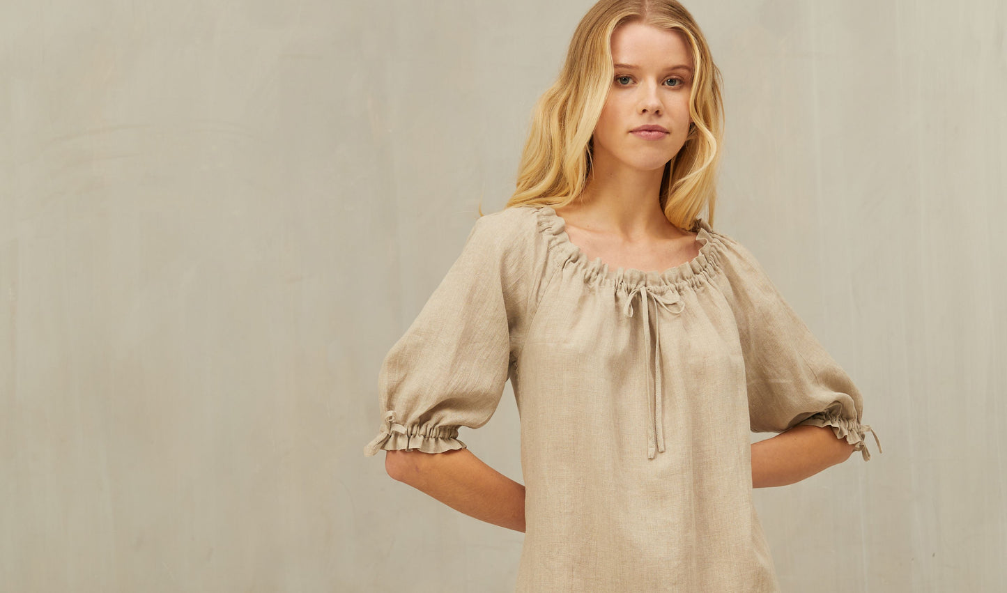 Victorian Style Night Gown PEASANT