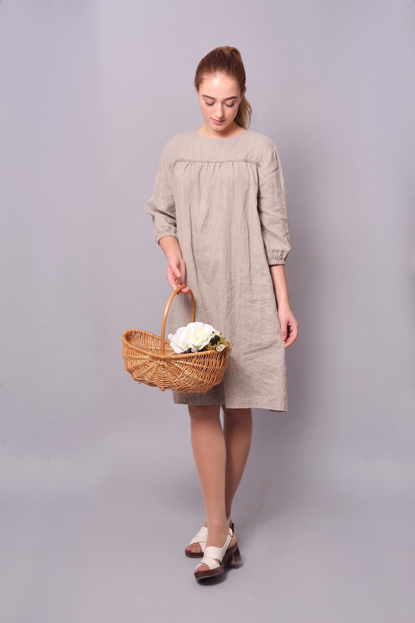 Linen Dress - Tunic VIRGINIA