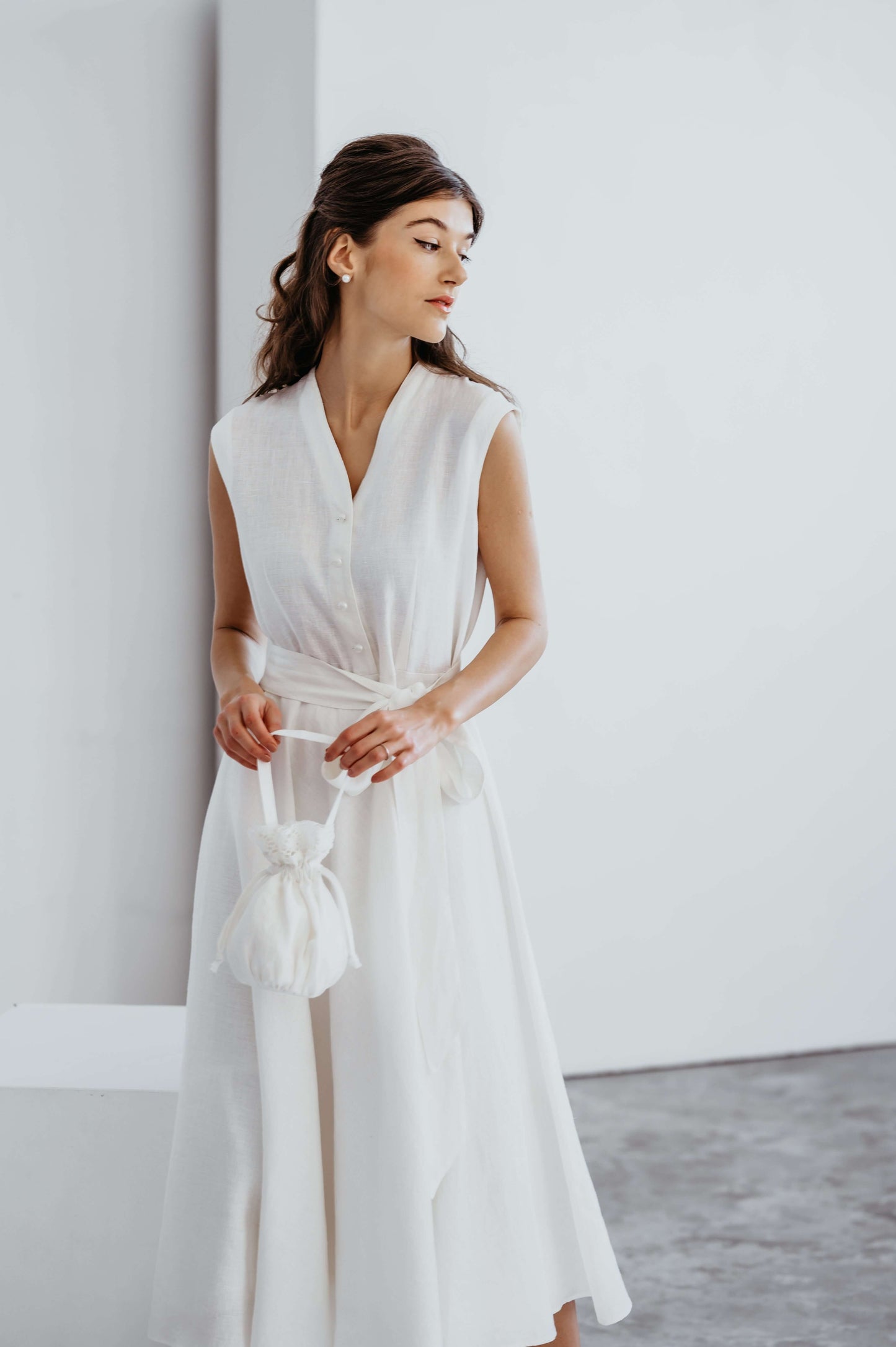 Bohemian Wedding Dress MAGNOLIA/ Vintage Style Bride Dress