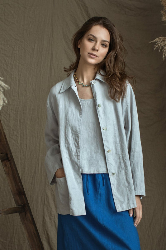 Linen Oversize Blazer BERKLEY In Various Colors