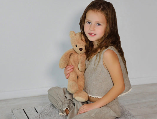 Morning Bliss: Quality Linen Pajamas for Your Little Ones