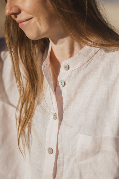 Oversized Linen Shirt for Women  DALIA