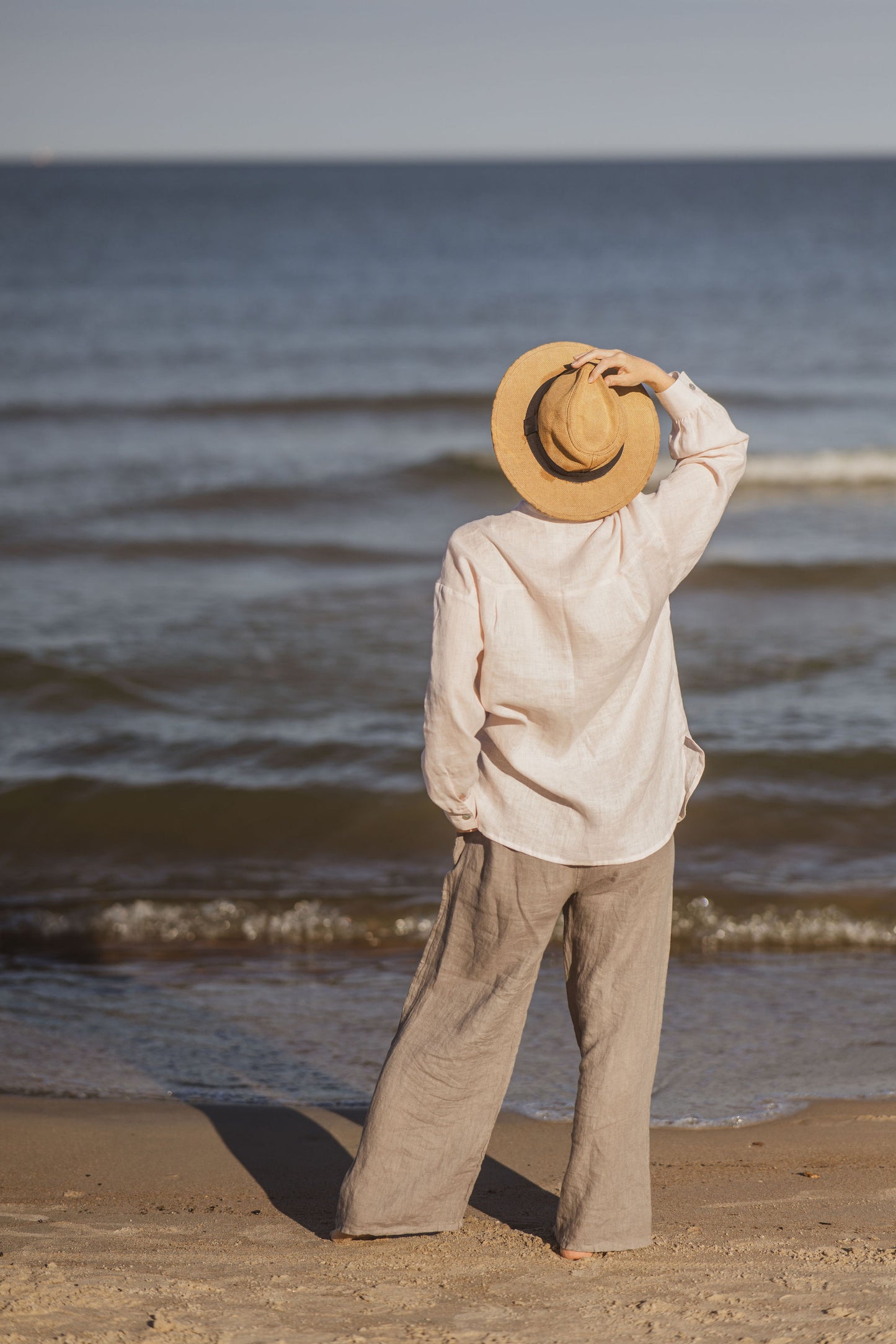 Oversized Linen Shirt for Women  DALIA