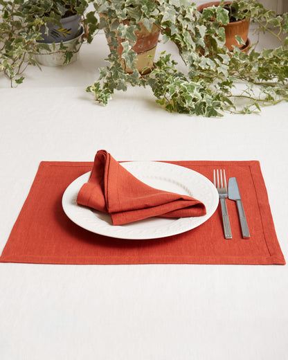 Linen Placemats Sets for Table