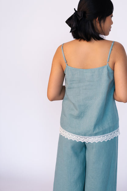 Linen Lace Cami ISABELLA