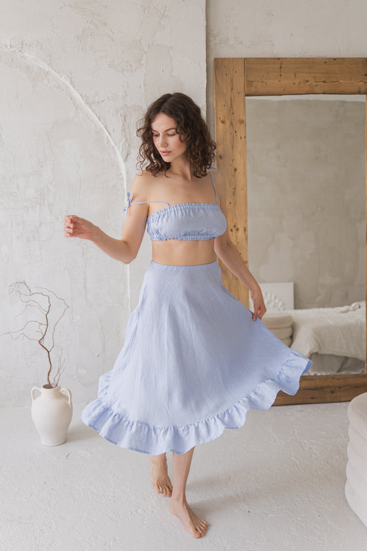 Linen Half Slip MEIDA