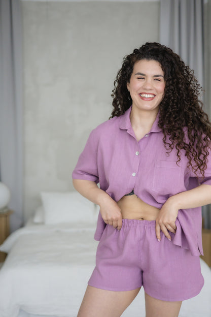 Linen Pajama Set NINA