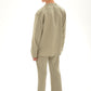 Linen CLASSIC Men's Pajama Personalized with Initials Embroidered by Hand/ Luxurious Men's Loungewear