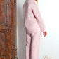 Linen CLASSIC Personalized Pajama Set for Women