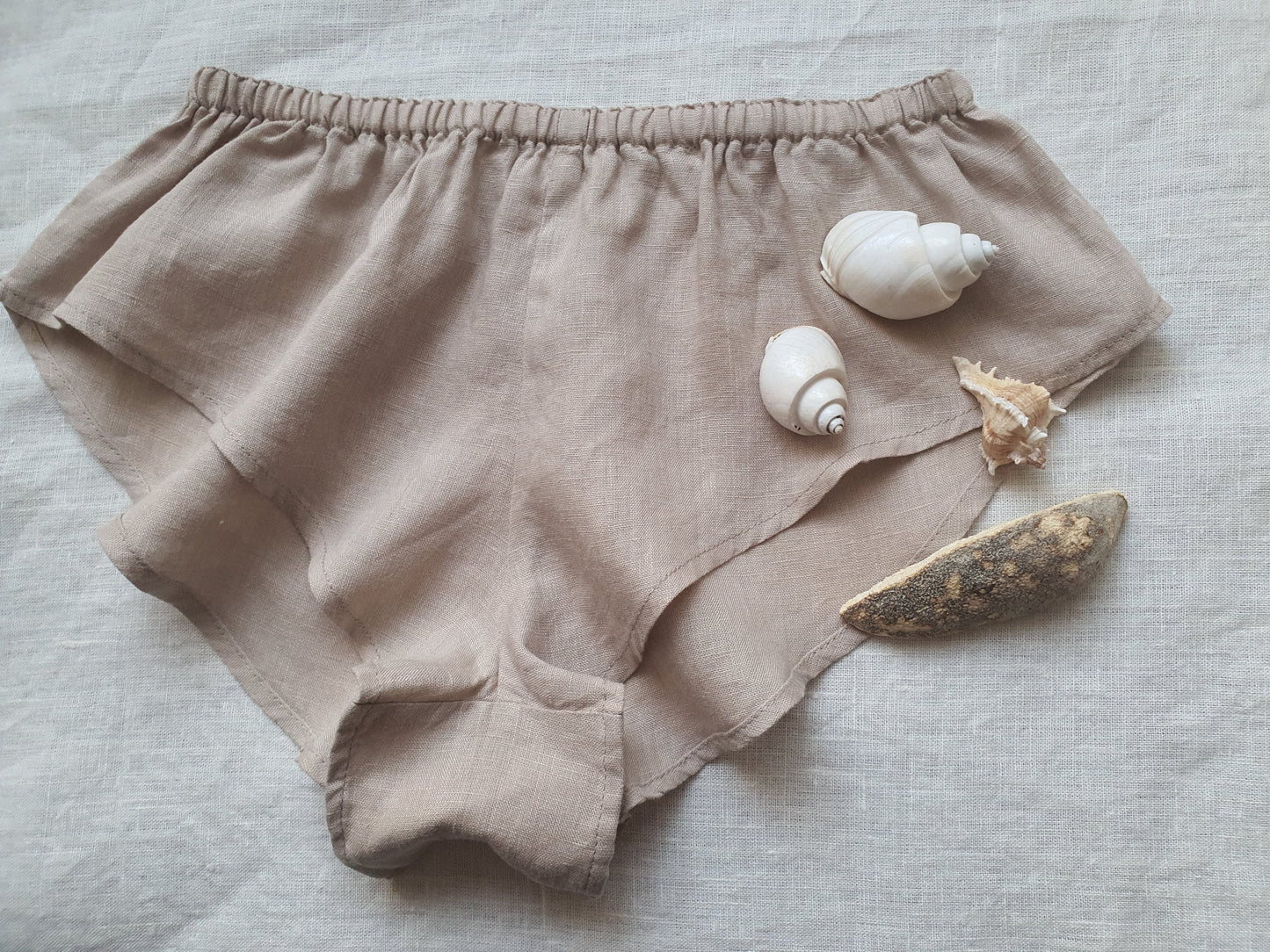 Linen Low Rise French Knickers