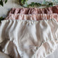 Set of 3 linen brief panties midi high