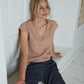 Linen Sleeveless Top ELLA