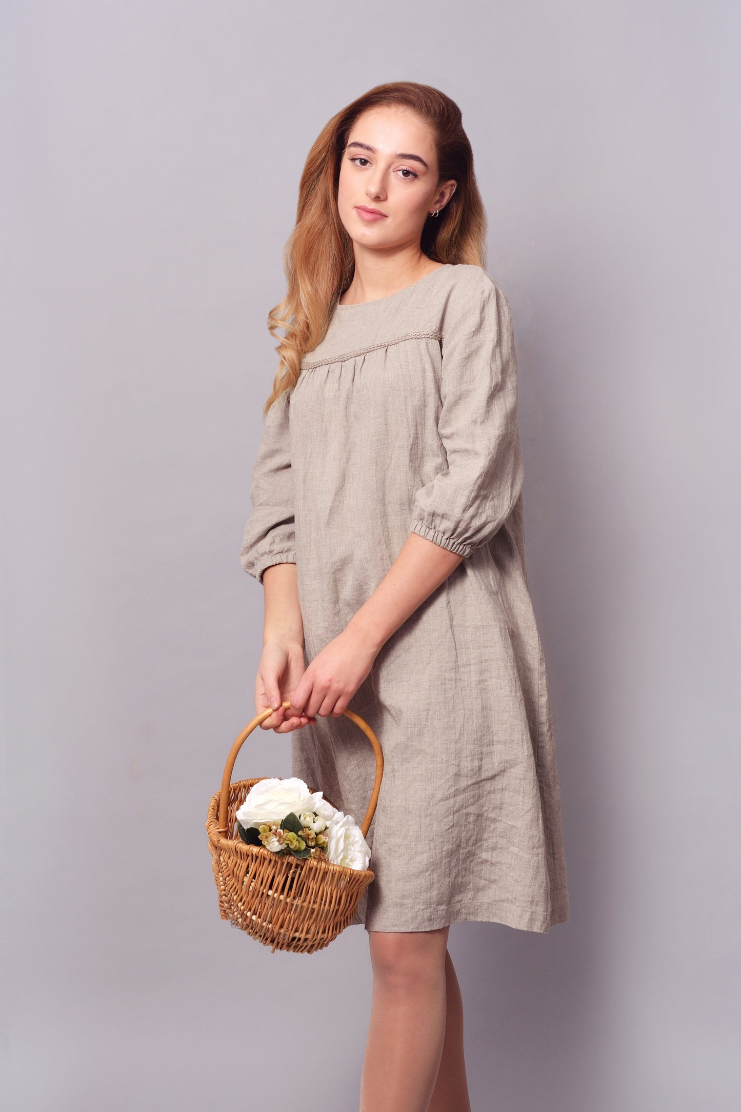 Linen Dress - Tunic VIRGINIA