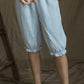 Linen Ruffle Bloomers ANASTASIA Knee Length/ Victorian Style Underwear