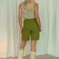 High Waisted Linen Shorts Maya