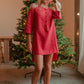 Linen Night Shirt MARTA with Buttoned Front