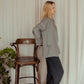 Linen- Wool Gray Shacket BERKLEY Oversize Fit