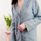 Linen CLASSIC Personalized Pajama Set for Women