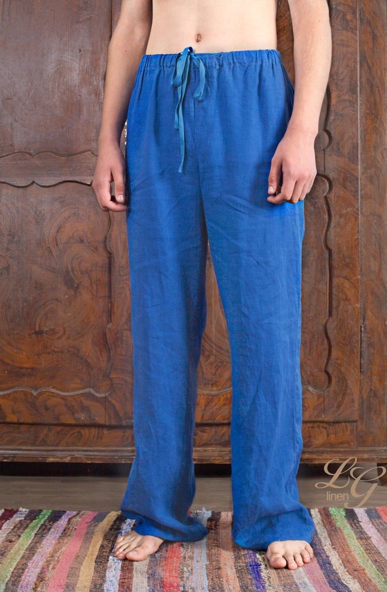 Linen Men's CLASSIC Pajama Set