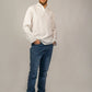 Linen Casual Style Men's Shirt with Long Sleeves