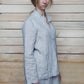 Linen White Longsleeve Shirt ANNA