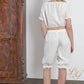 Linen Bloomers ANASTASIA Laced Knee Length/ Victorian Style Underwear
