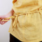 Linen Tunic CLARA V-Neck and Belt