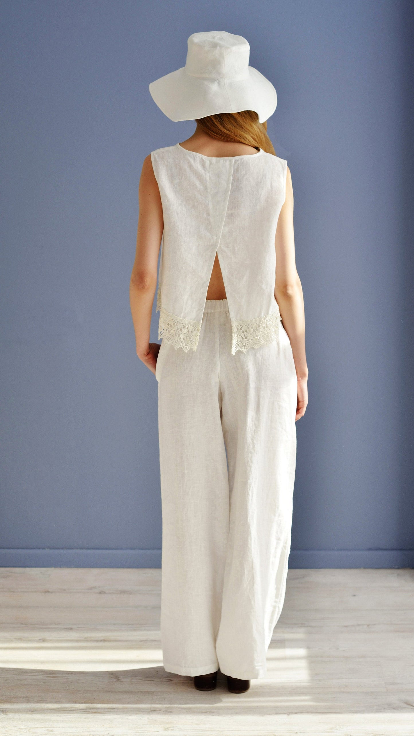 Linen Pants Suit SERENA