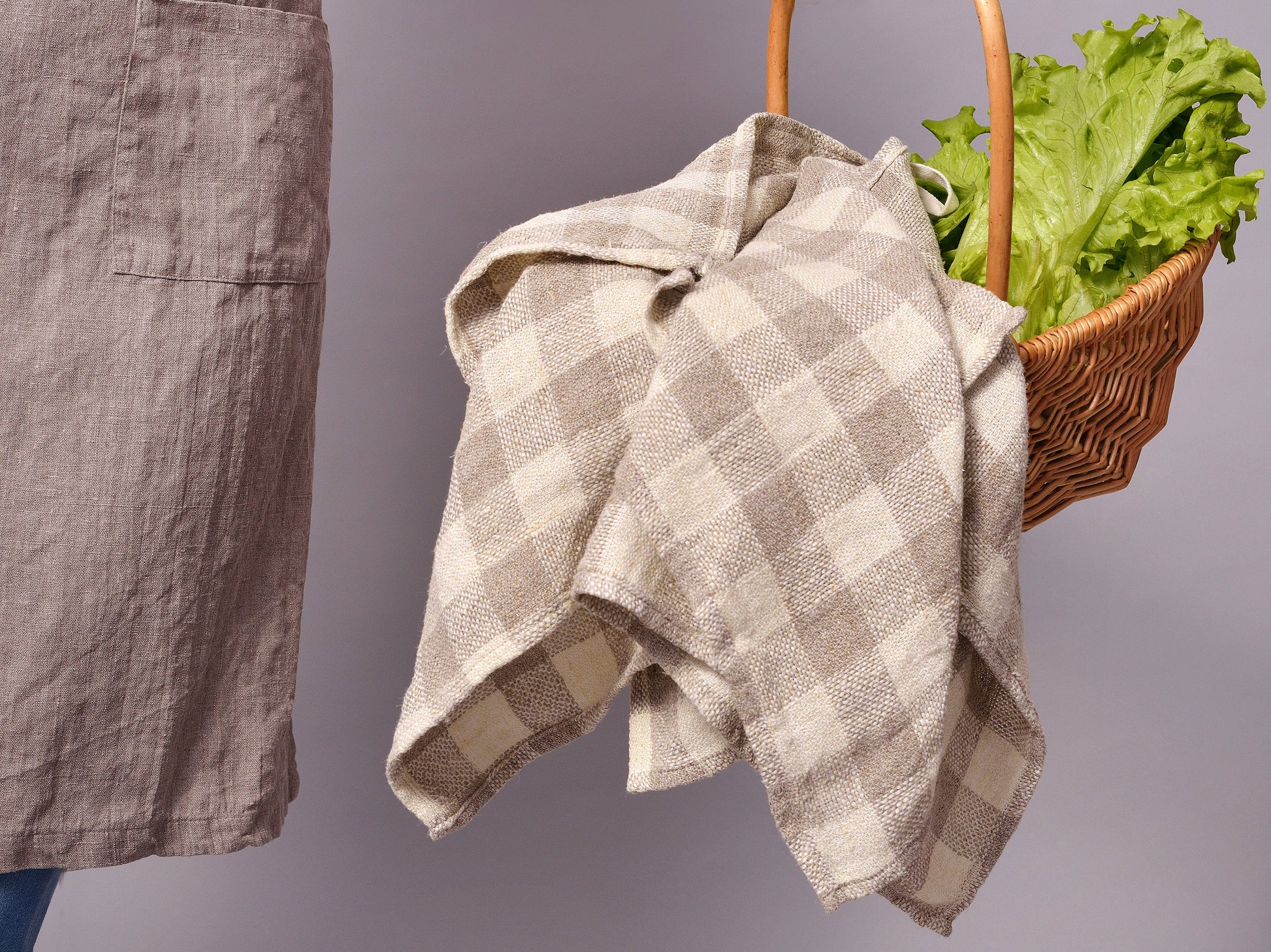 Linen Dish Towels - Kitchen Towels