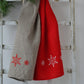 Linen Towel SNOWFLAKE