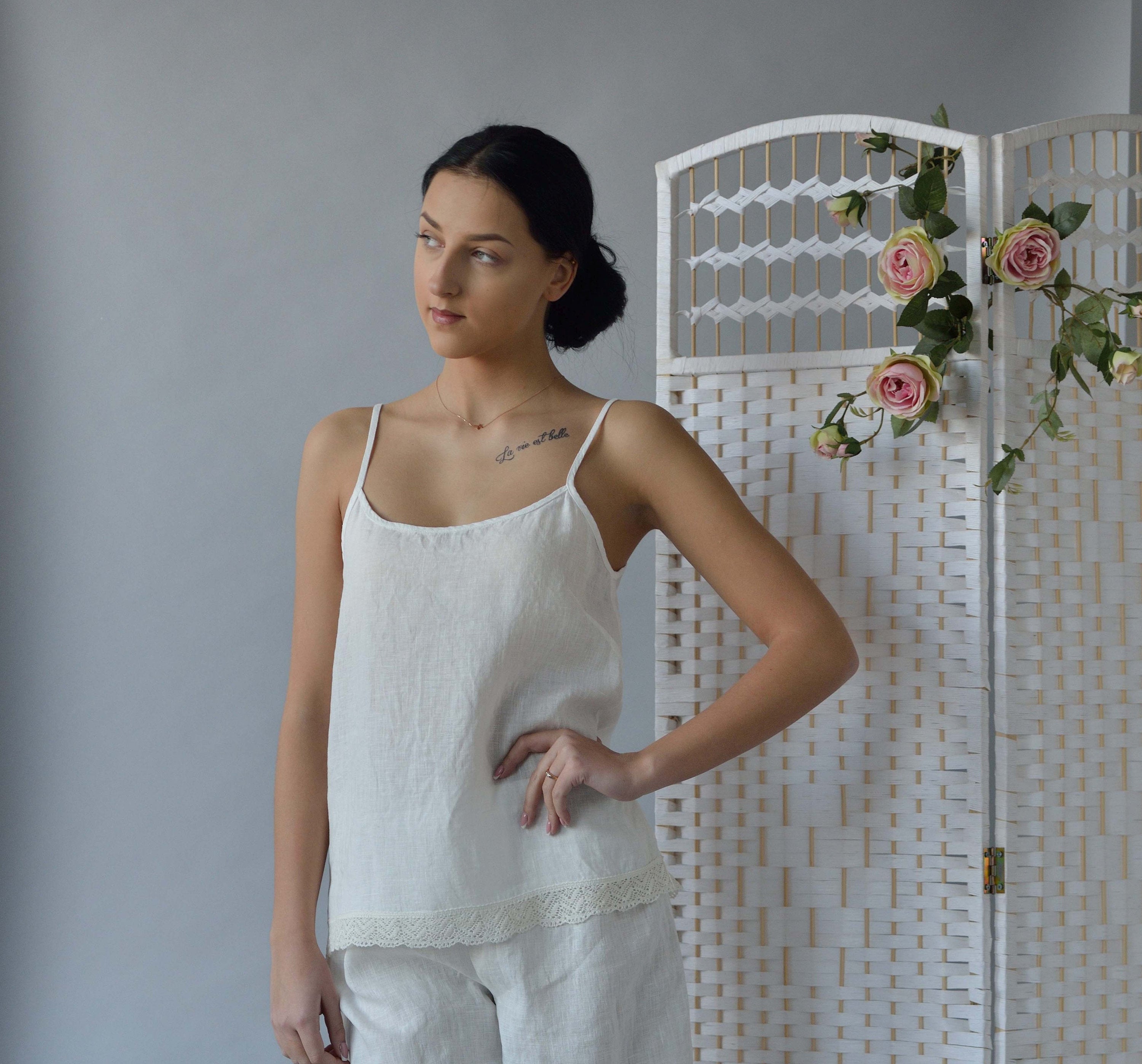 Pure discount linen nightwear