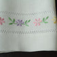 Linen Towel FLOWERY Handembroidered/Guest Towel Linen/ Hand Towel Flax/ Face Towel/ Dish Towel Linen/Luxury Linen/