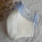 Occasional Linen Face Mask Laced/ Reusable Organic Mask With filter pocket