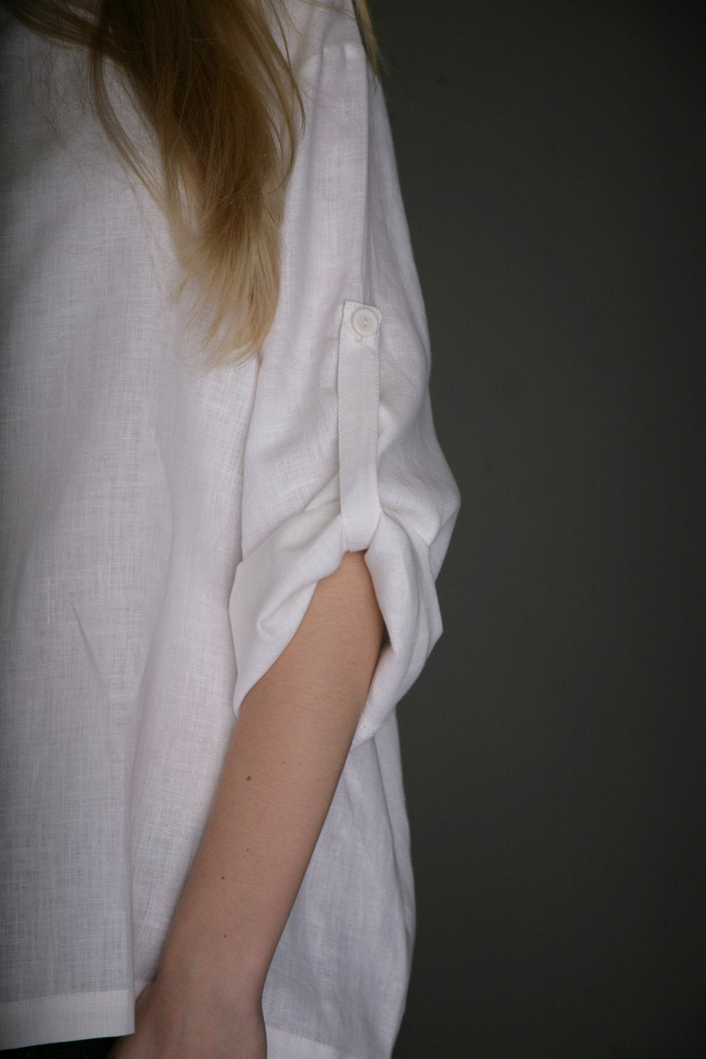 Linen Oversized Shirt HELEN Longsleeve