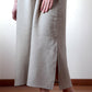Linen Sleeveless Oversize Night Dress LIANA with Handmade Embroidery