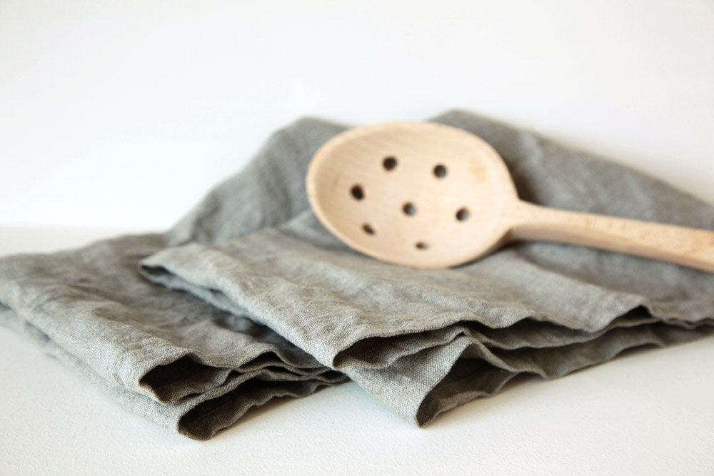Linen Kitchen Towels / Set of Two Tea Organic Dish Towels – LGlinen