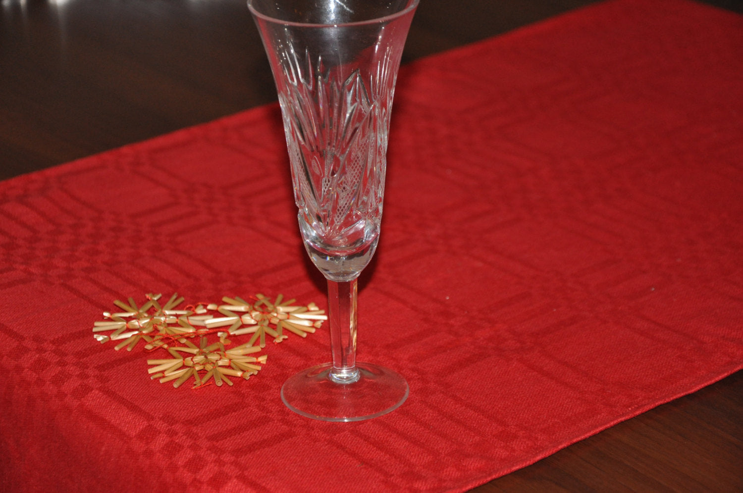 Linen Tablerunner In Deep Crimson Red Linen/ Table Cover Linen/ Linen Christmas Gift/ Linen Christmas Decor/ Vintage Christmas