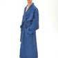 Linen Bath Robe Mens GENTLEMAN With Shawl Collar