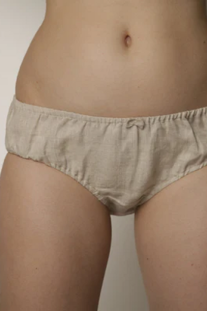 Linen Panties/Knickers For Women/Linen Underwear Vintage Inspired for Her